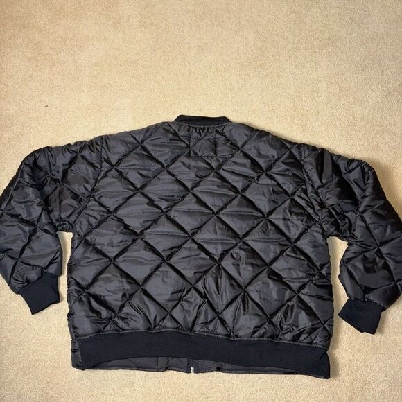 Game Sportswear Black Diamond Quilt Jacket Men’s Size 2XL - Picture 7 of 7